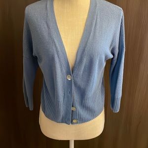 Blue cardigan EUC
